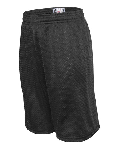 C2 Sport Youth Mesh Shorts 5209 #color_Black