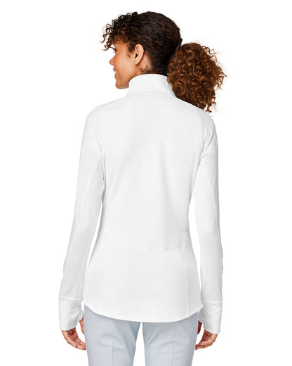 Puma Golf Ladies' Gamer Golf Quarter-Zip 533007 #color_BRIGHT WHITE