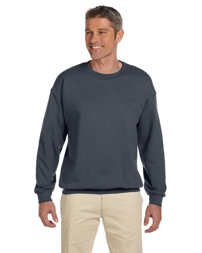 Gildan Adult Heavy Blend™ Fleece Crew G180 #color_DARK HEATHER