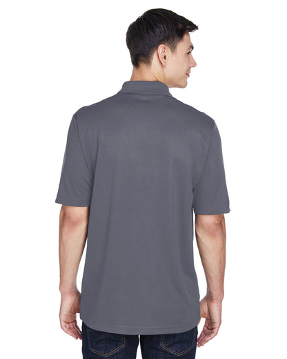 Core365 Men's Balance Colorblock Performance Piqué Polo CE101 #color_CLASSC NVY / CRBN