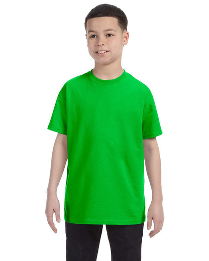 Gildan Youth Heavy Cotton™ T-Shirt G500B #color_ELECTRIC GREEN