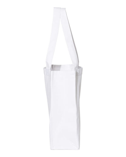 Q-Tees 12L Gussetted Shopping Bag Q1000 #color_White