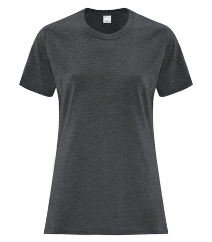 Atc Everyday Collection Everyday Cotton Lds' Tee ATC1000L #color_Dark HthrGrey