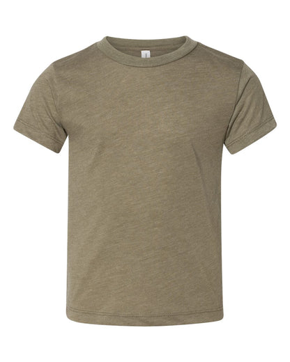 BELLA + CANVAS Toddler Triblend Tee 3413T #color_Olive Triblend