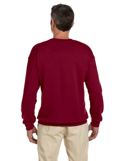 Gildan Adult Heavy Blend™ Fleece Crew G180 #color_ANTIQ CHERRY RED