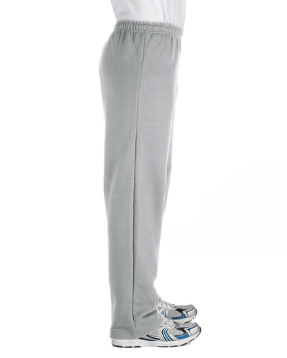 Gildan Adult Heavy Blend™ Adult Open-Bottom Sweatpant G184 #color_SPORT GREY