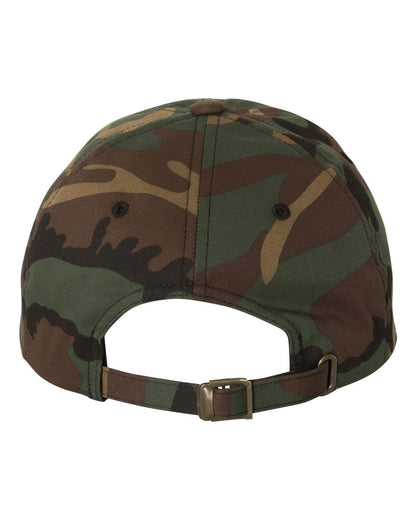 YP Classics Classic Dad Hat 6245CM #color_Green Camo