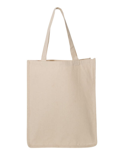 Q-Tees 27L Jumbo Shopping Bag Q125400 #color_Natural