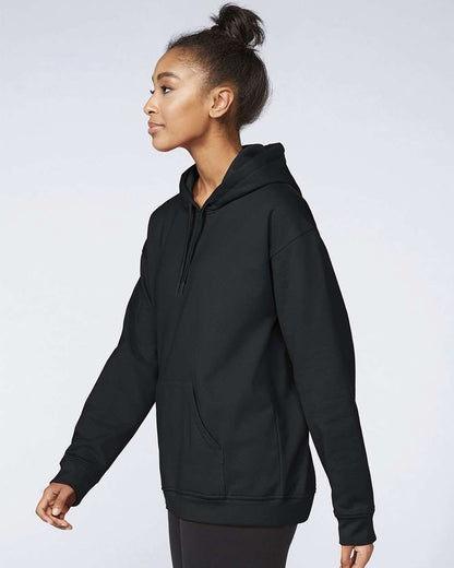 Gildan Softstyle® Midweight Hooded Sweatshirt SF500 #colormdl_Black