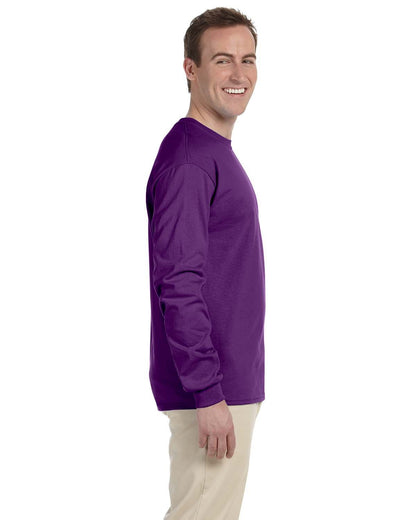 Gildan Adult Ultra Cotton® Long-Sleeve T-Shirt G240 #color_PURPLE