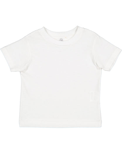 Rabbit Skins Toddler Cotton Jersey T-Shirt RS3301 #color_WHITE