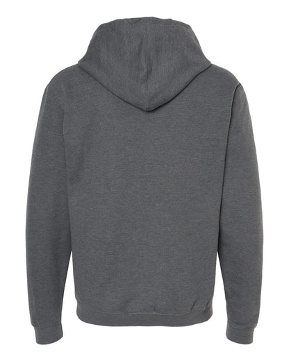 M&O Unisex Pullover Hoodie 3320 #color_Heather Charcoal