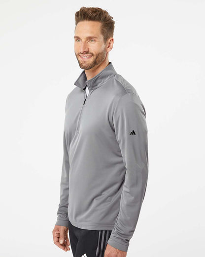 Adidas Lightweight Quarter-Zip Pullover A401 #colormdl_Grey Three