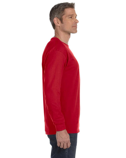 Gildan Adult Heavy Cotton™ Long-Sleeve T-Shirt G540 #color_RED