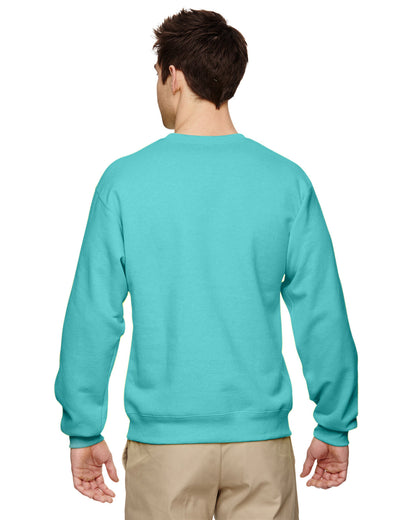 JERZEES Adult NuBlend® Fleece Crew 562 #color_SCUBA BLUE