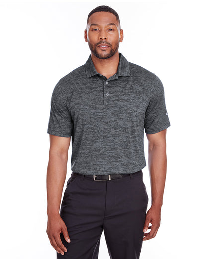 Puma Golf Men's Icon Heather Polo 596801 #color_PUMA BLACK