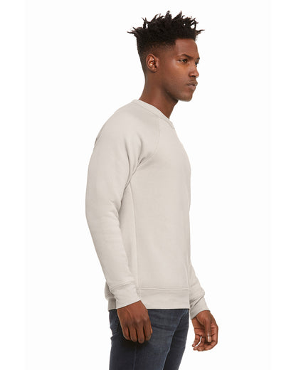 BELLA + CANVAS Unisex Sponge Fleece Crewneck Sweatshirt 3901 #color_HEATHER DUST