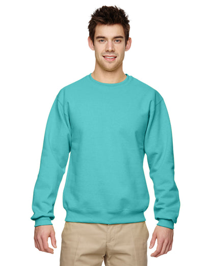 JERZEES Adult NuBlend® Fleece Crew 562 #color_SCUBA BLUE