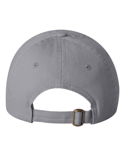 Valucap Small Fit Bio-Washed Dad Hat VC300Y #color_Grey