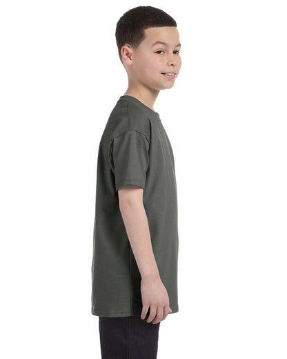 Gildan Youth Heavy Cotton™ T-Shirt G500B #color_MILITARY GREEN