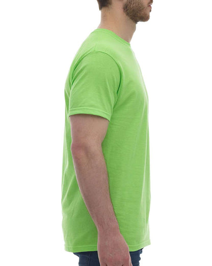 M&O Gold Soft Touch T-Shirt 4800 #color_Lime