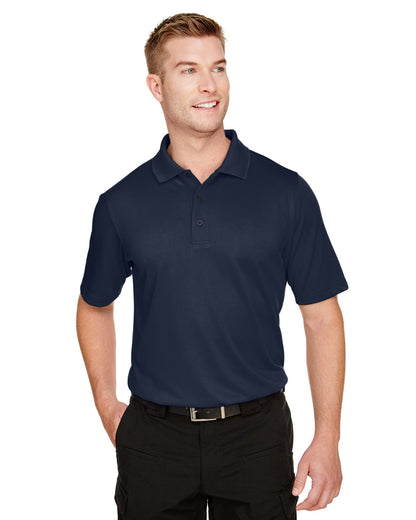 Harriton Men's Advantage Snag Protection Plus Polo M348 #color_DARK NAVY