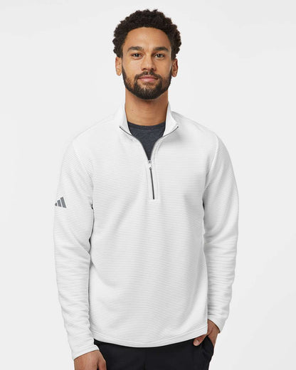 Adidas Spacer Quarter-Zip Pullover A588 #colormdl_Core White