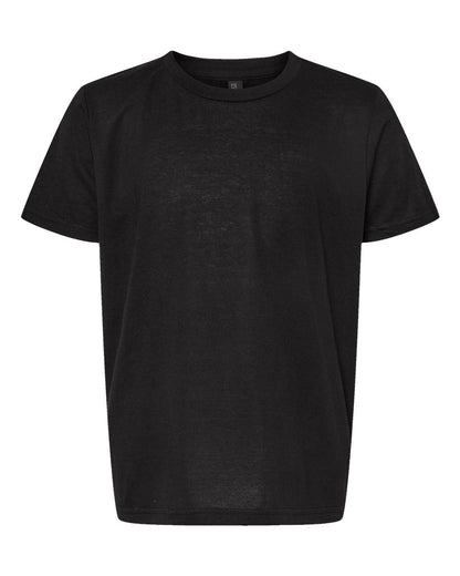 M&O Youth Deluxe Blend T-Shirt 3544 #color_Black