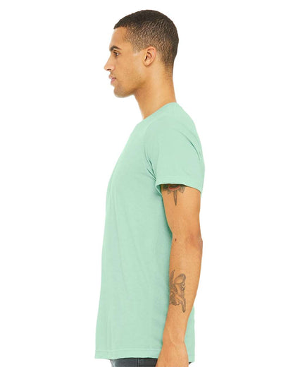 BELLA + CANVAS CVC Jersey Tee 3001CVC #colormdl_Heather Mint