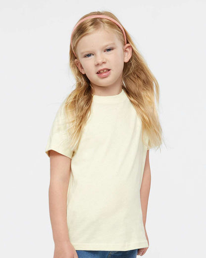 Rabbit Skins Toddler Fine Jersey Tee 3321 #colormdl_Natural