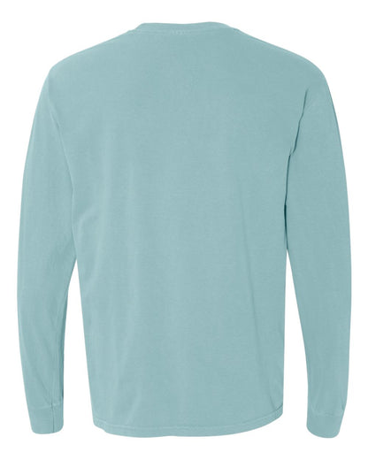 Comfort Colors Garment-Dyed Heavyweight Long Sleeve T-Shirt 6014 #color_Chalky Mint