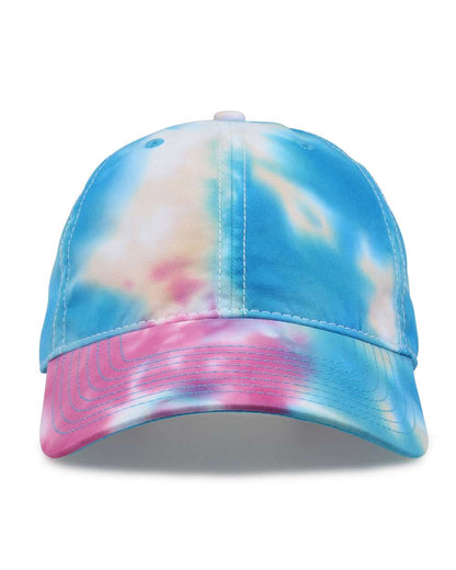 The Game Tie-Dyed Twill Cap GB482 #color_Pastel