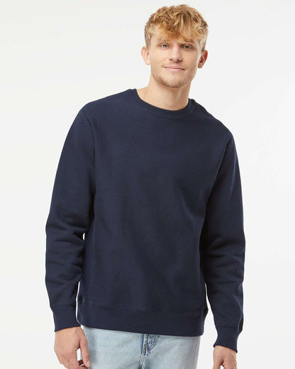 Independent Trading Co. Legend - Premium Heavyweight Cross-Grain Crewneck Sweatshirt IND5000C #colormdl_Classic Navy