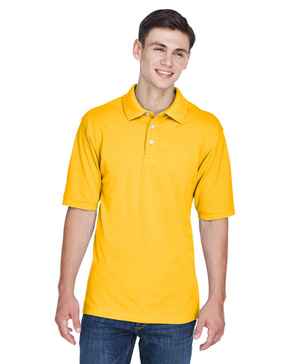 Harriton Men's Easy Blend™ Polo M265 #color_SUNRAY YELLOW