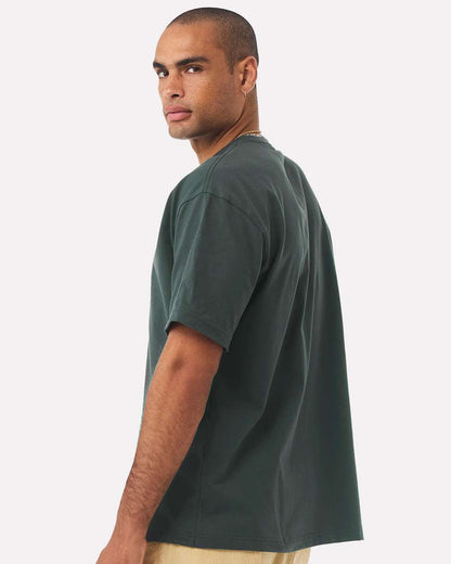 BELLA + CANVAS 7.5 oz Heavyweight Tee 4610 #colormdl_Hunter Green