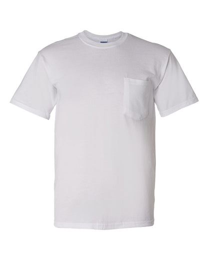 Gildan DryBlend® Pocket T-Shirt 8300 #color_White