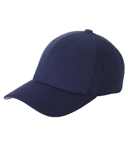 Flexfit Adult Cool & Dry Piqué Mesh Cap 6577CD #color_NAVY