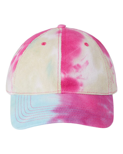 Sportsman Tie-Dyed Dad Hat SP400 #color_Raspberry Mist