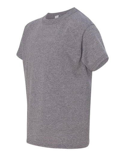 Gildan Heavy Cotton™ Youth T-Shirt 5000B #color_Graphite Heather