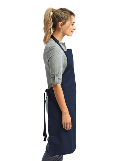 Artisan Collection by Reprime Unisex 'Colours' Recycled Bib Apron RP150 #color_NAVY