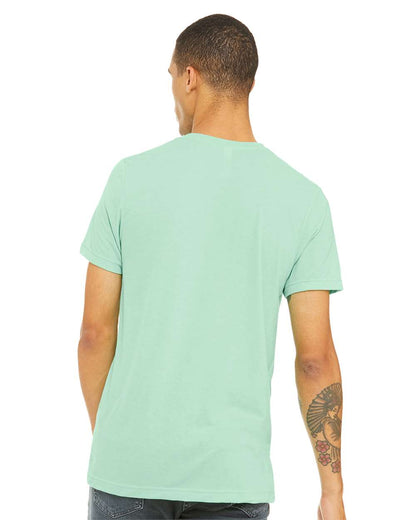 BELLA + CANVAS CVC Jersey Tee 3001CVC #colormdl_Heather Mint