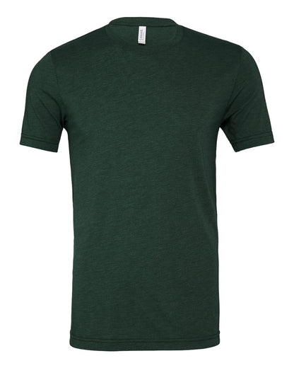 BELLA + CANVAS Triblend Tee 3413 #color_Solid Forest Triblend