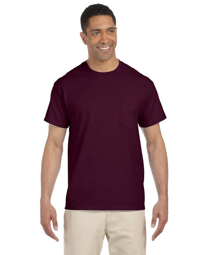 Gildan Adult Ultra Cotton®Pocket T-Shirt G230 #color_MAROON