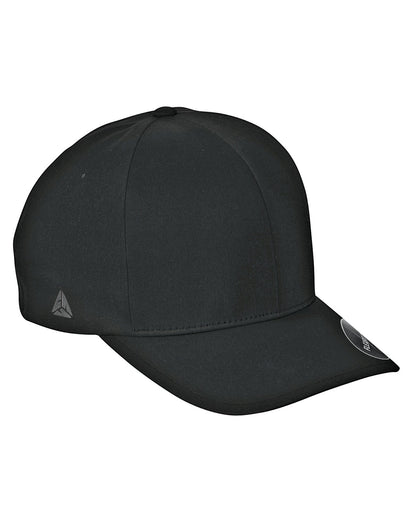 Flexfit Adult Delta X-Cap YP180 #color_BLACK