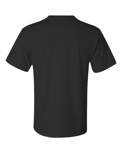 JERZEES Dri-Power® 50/50 Pocket T-Shirt 29MPR #color_Black