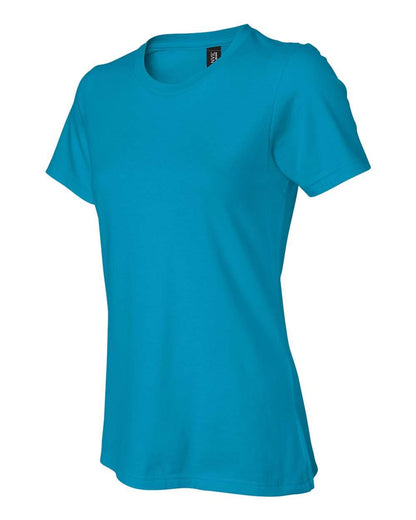 Gildan Softstyle® Women’s Lightweight T-Shirt 880 #color_Caribbean Blue