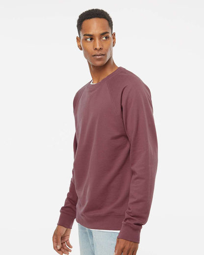 Independent Trading Co. Icon Lightweight Loopback Terry Crewneck Sweatshirt SS1000C #colormdl_Port