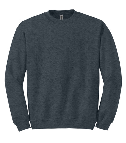 Gildan HEAVYBLEND CREWNECK SWEATSHIRT 1801 #color_Dark Heather