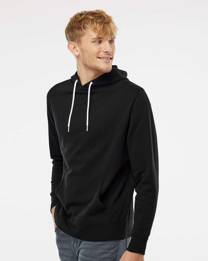 Independent Trading Co. Lightweight Hooded Sweatshirt AFX90UN #colormdl_Black