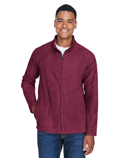 Team 365 Men's Campus Microfleece Jacket TT90 #color_SPORT MAROON